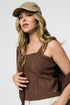 Madelyn-Cabled Sweater Cami